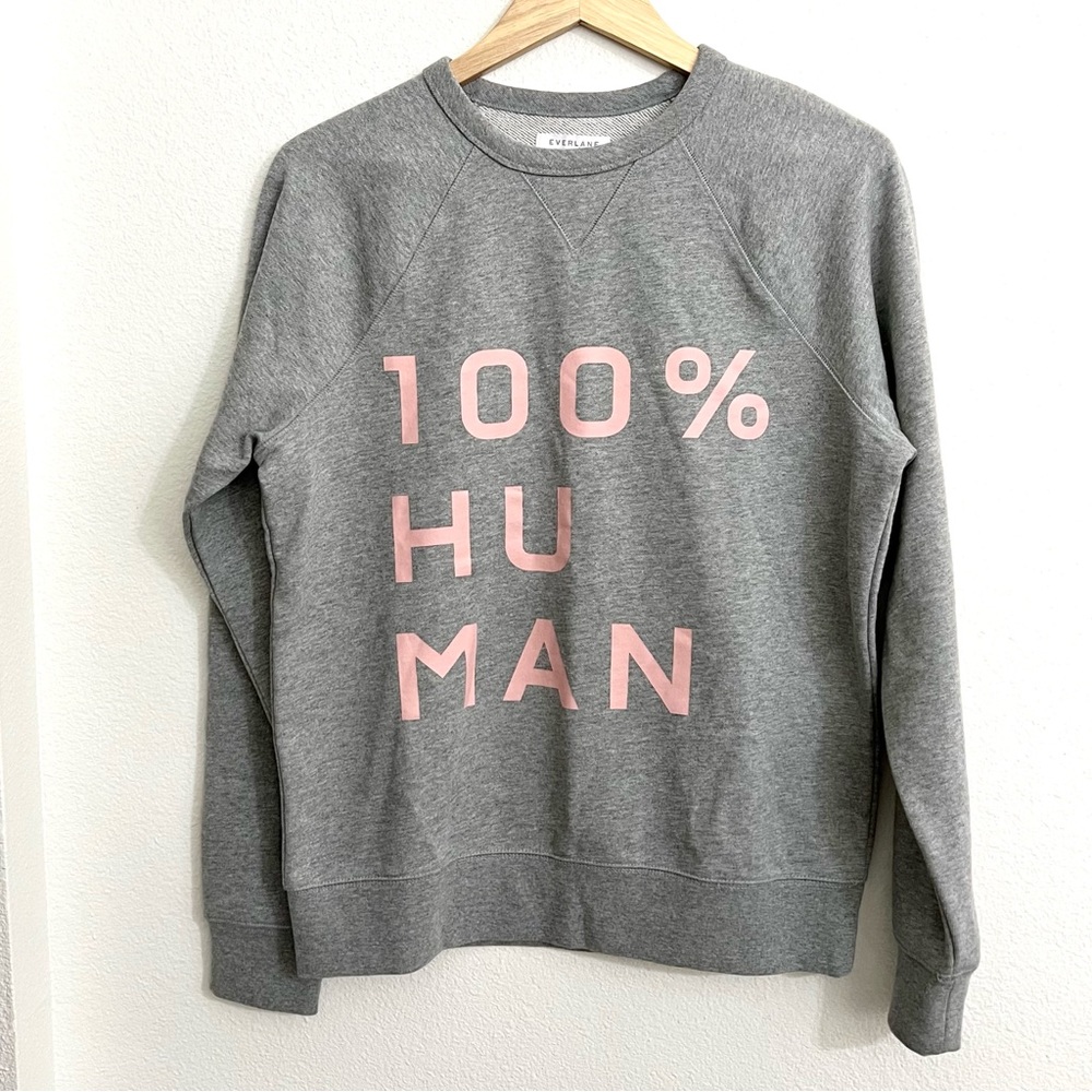 Everlane The 100% Human Typography Sweatshirt